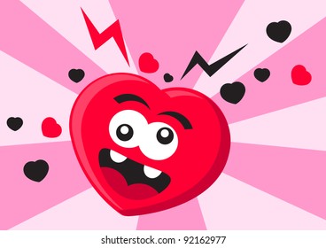 illustration of funny wallpaper