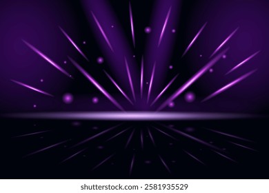 illustration of futuristic abstract background for presentation and promotion