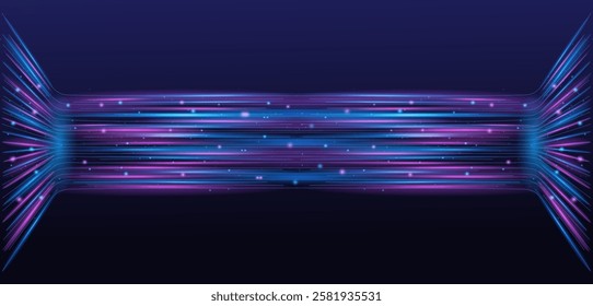 illustration of futuristic abstract background for presentation and promotion