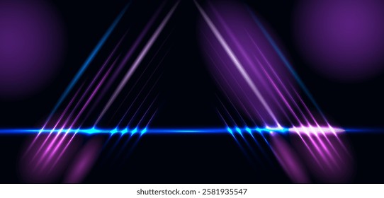illustration of futuristic abstract background for presentation and promotion