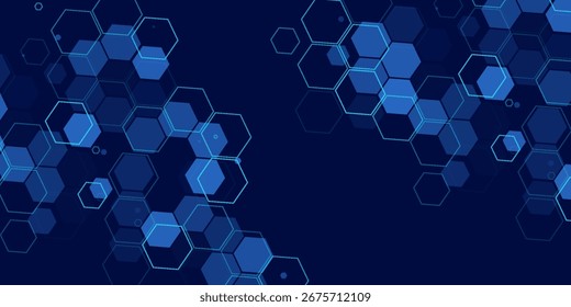 ilustração de fundo abstrato futurista para apresentação e promoção. Eps10