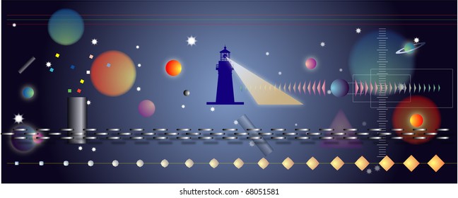 illustration of galaxy