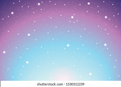 Illustration of galaxy fantasy background and pastel colorful. use for design. eps10