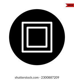 illustration of game button glyph icon