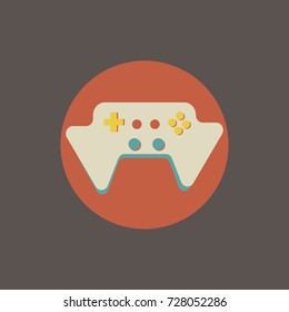 Illustration of game console vector