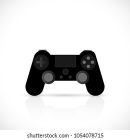 Illustration of a game controller isolated on a white background.