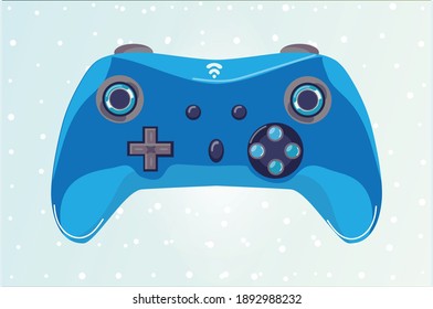 Ilustración Controladores de juego y joysticks aislados en ilustración vectorial de fondo blanco , Adecuados para infografías, , Activos de juego y otros activos relacionados con gráficos