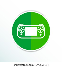 illustration of game controls Video games Silhouettes vector