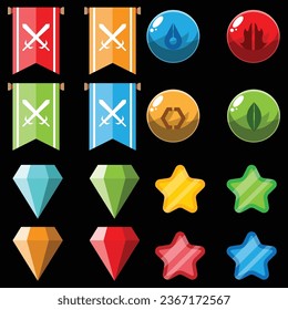 The Illustration of Game Item Pack