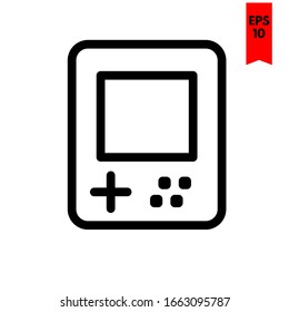 ilustración de icono plano de gamebot