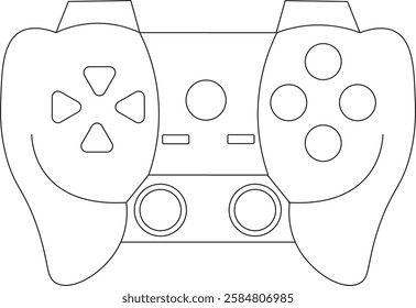 The Illustration of Gaming Console