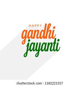 Illustration Of Gandhi Jayanti Background.