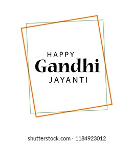 Illustration Of Gandhi Jayanti Background.