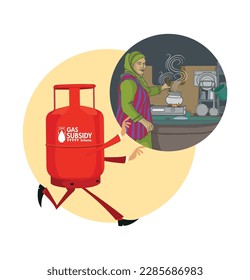 Illustration of Gas subsidy scheme