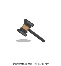 Illustration Of A Gavel Free Vector