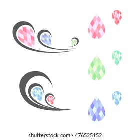 Illustration of the Gem Stone Design Collection