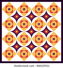 illustration of geometric background, vector illustration