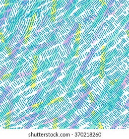 Illustration with geometric figures. Vector seamless pattern. 