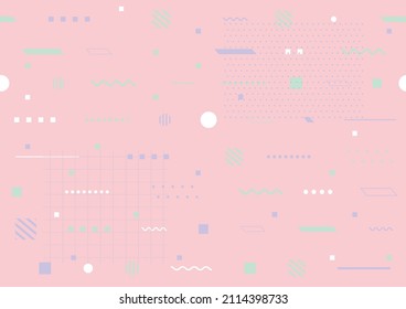 illustration of Geometric pattern background