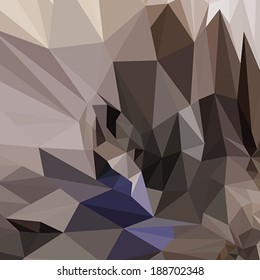 Illustration of geometric polygonal background