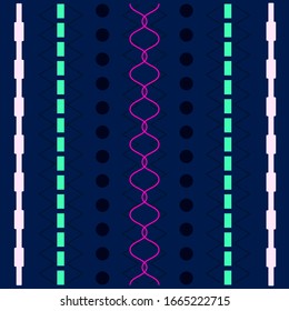 ILLUSTRATION GEOMETRIC SIMPLE PATTERN COLORFUL BACKGROUND FOR WALLPAPER COVER DESIGN 