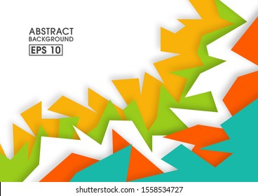 Illustration of Geometrical abstract background.