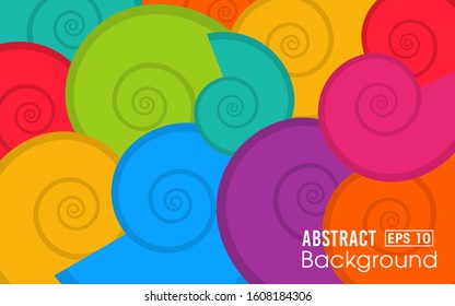 Illustration of Geometrical abstract background.
