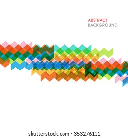 Illustration of Geometrical abstract background.
