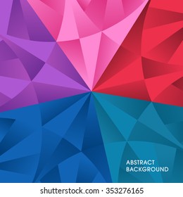 Illustration of Geometrical abstract background.