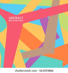 Illustration of Geometrical abstract background.
