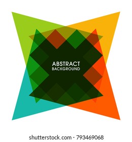 Illustration of Geometrical abstract background.