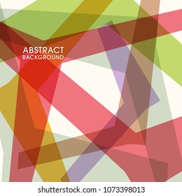 Illustration of Geometrical abstract background vector.