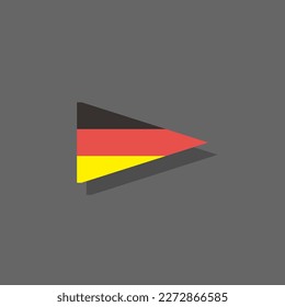 Illustration of Germany flag Template