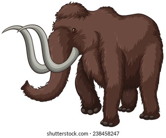 Illustration of a giant elephant