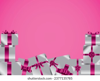 Ilustración de una caja de regalo