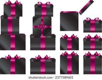 Illustration of a gift box