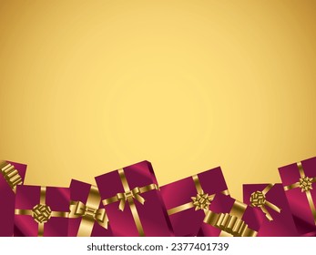 Illustration eines Geschenkbox