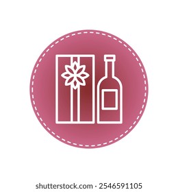 An illustration of a gift box icon