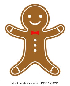 Illustration of Gingerbreadman.