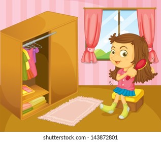 126,713 Girl brushing hair Images, Stock Photos & Vectors | Shutterstock