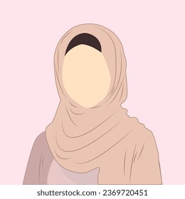 illustration of a girl on pink background