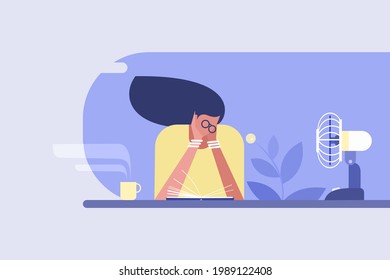 Illustration of a girl reading a book