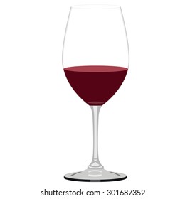 Illustration of glass of wine,  wine, glass, wine glasses, wine glass isolated, red wine glass, wine tasting