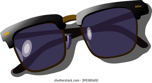Illustration of a glasses