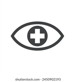 illustration of glaucoma, glaucoma eye sufferers.