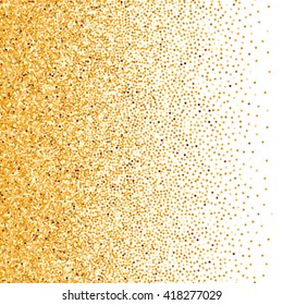 Illustration Glitter Background in White For Your Text