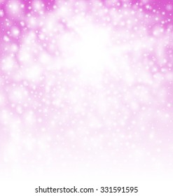 Illustration Glitter Magic Background with Copy Space for Your Text - Vector