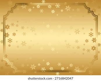 Illustration of a glittering checkered frame
