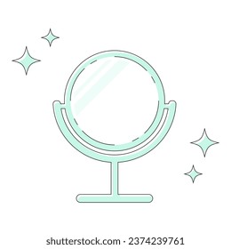 Ilustración de un paro reluciente