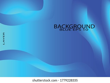 illustration of a glowing blue background